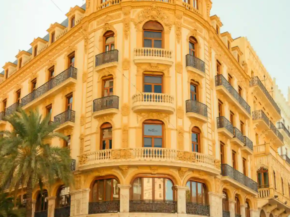 Apartment buildings in Valencia city